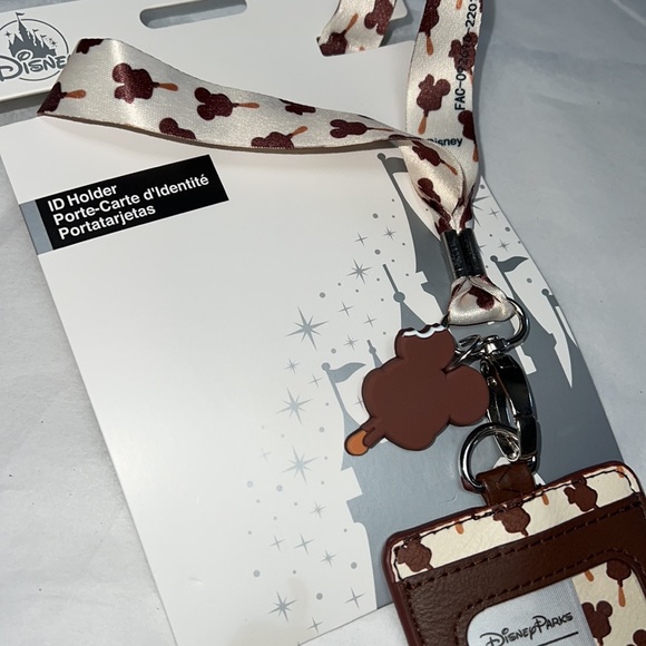 DISNEY LOUNGEFLY Mickey Ice Cream Bar Card & ID Holder with Landyard - Picture 5 of 13